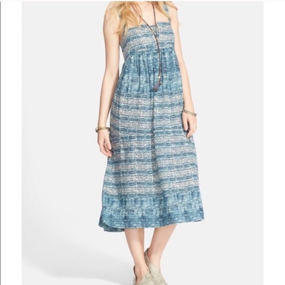 Free People Women's Noyal Sac Magique Midi Dress - Medium